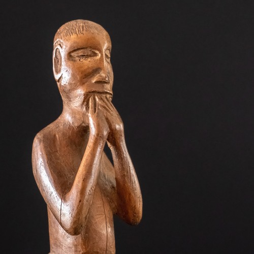 Sculpture statue africaine
