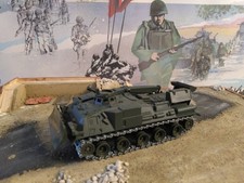 CHAR PLUTON AMX 30. AVEC GRUE