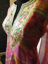 Pur vintage robe longue de