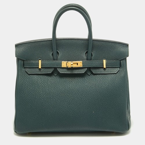 Sac fourre tout cuir hermes - fourre-tout,