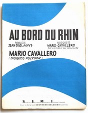 Partition vintage sheet music