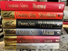 Lot of 6 Danielle Steel Hardcover Books, 90s, Delacorte Press
