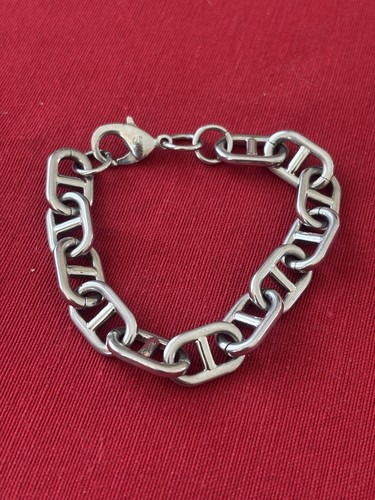 Bracelet acier chaîne - bracelet,