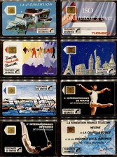 FRANCE - lot de 8 cartes
