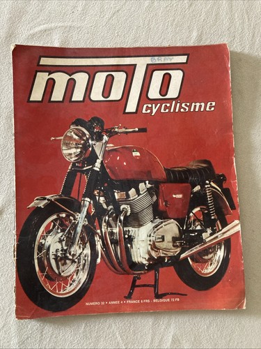 Revue moto cyclisme 32 - moto, n°