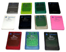 1 x Genuine Sony Magic Gate PS2 Memory Card PlayStation 2 8MB SCPH 10020