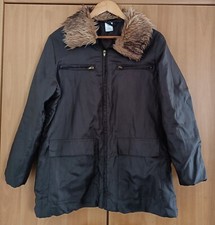 Veste coupe vent marron col