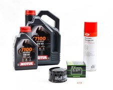 Kit Entretien Vidange pour BMW K 1600 BAGGER de 2017 à 2025 MOTUL 7100 5w40 5L