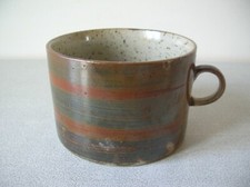 Grande tasse bol à anse en grès Paysan de 7,5 cm