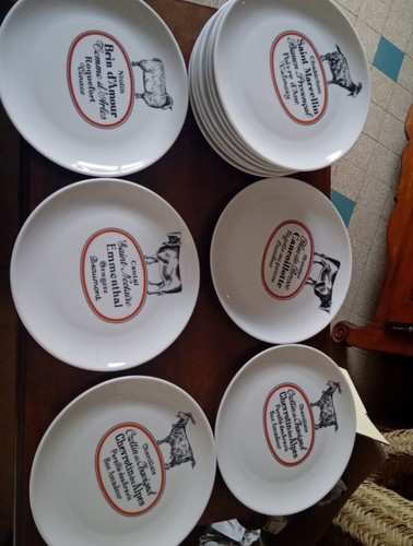 Assiettes fromage - 12,