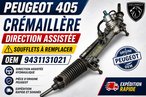 Crémaillère direction - crémaillère, de