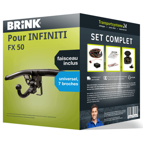 Attelage pour infiniti 50 - pour,