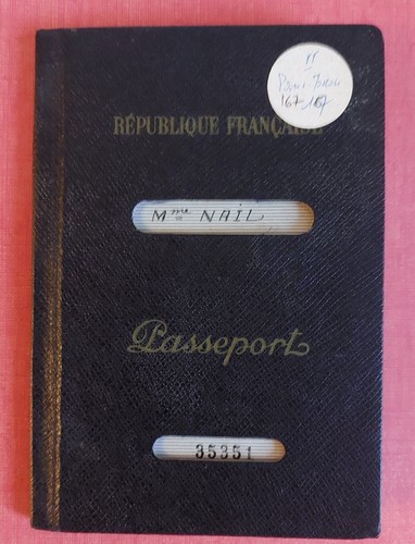Ancien passeport république - ancien,