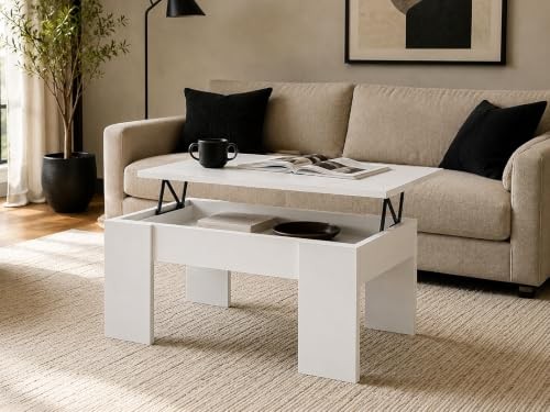 Table basse relevable pour