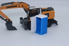 Toilette Chantier Klo 1:50 WC Pour Modèle Réduit Paysage Diorama