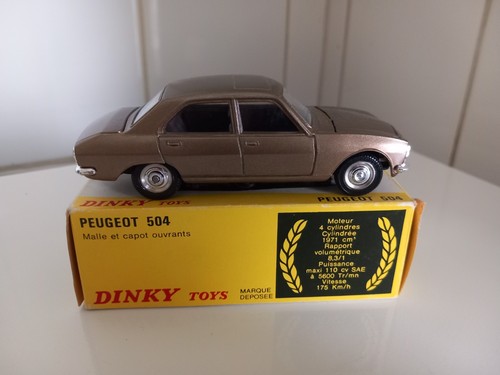 Dinky toys peugeot - dinky, boite