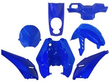 Kit 7 carénages bleu Peugeot