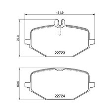 Kit De Plaquettes De Frein