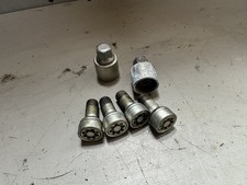 AUDI TT MK1 150 180 V6 225 LOCKING ALLOY WHEEL NUT SET BOLTS