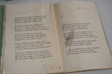 FLORA  24 POEMES 1972 PAPIER FOUGERES FLEURS NUMEROTE SUPERBE HUGO BAUDELAIRE