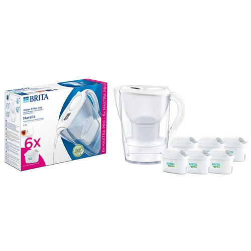 Carafe filtrante brita - filtrante, marella