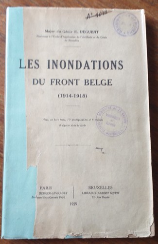 Les inondations front belge - les,