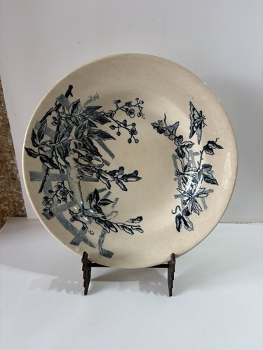 Assiette ancienne creuse terre - assiette,