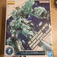 Gundam Base Limited MG UNICORN GUNDAM LUMINOUS CRYSTAL BODY 1/100 BANDAI JP Toy