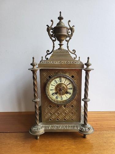 Horloge pendule bronze du - horloge,