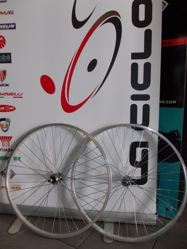 Paire roues vtt cercles - roues,