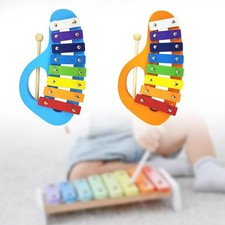 Xylophone à 8 notes en bois