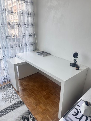 Bureau malm ikea blanc - malm,