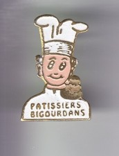 RARE PINS PIN'S .. ALIMENT FOOD PAIN BOULANGERIE PATISSERIE BIGORRE PAU 64 ~EB