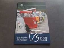 2025 Volkswagen VW 75 Years of BULLI Magazine ( no Brochure ) GERMAN T1 T2 T3 T4