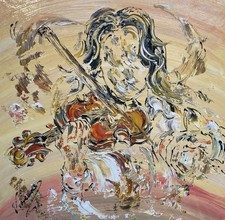 PEINTURE TOILE TABLEAU Musique