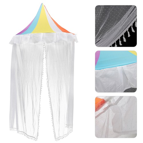 Crib gauze curtain mosquito - gauze,