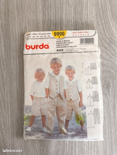 Patron couture burda 9990 - burda,