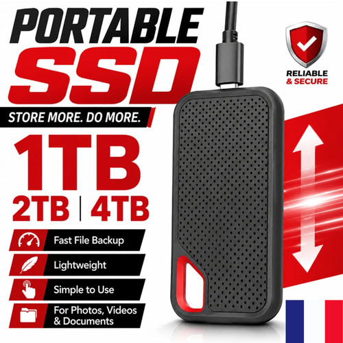 Ssd portable externe 1tb - externe,