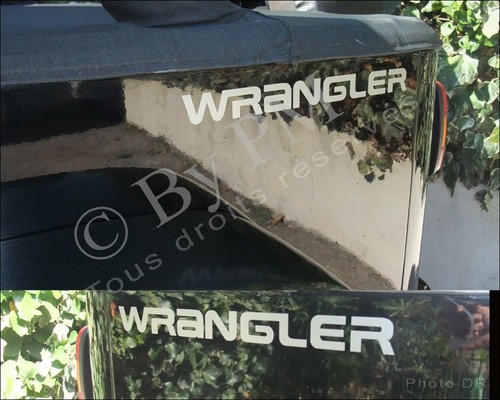 Stickers wrangler aile - 02, "wrangler"