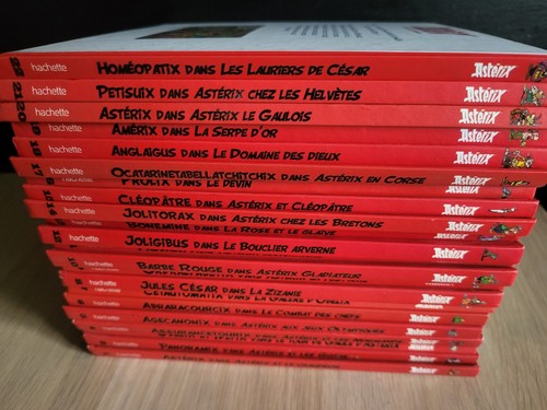 Asterix collection hachette - asterix,