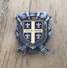 INSIGNE MÉTAL SAPEURS