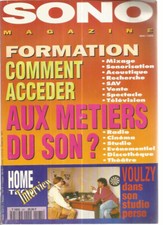 SONO MAGAZINE N°181 METIER DU SON / L. VOULZY / ROBOCOLOR II SYSTEM DE MARTIN