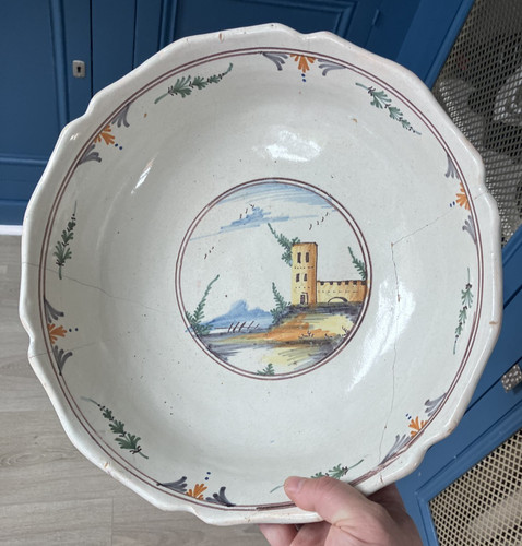 Ancien saladier jatte faience - ancien,