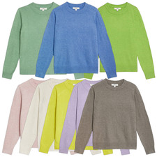 Ladies M&S Air Yarn Crew Neck Jumper Sizes XS to XL UK 6 to 22 NEW STOCK ADDED