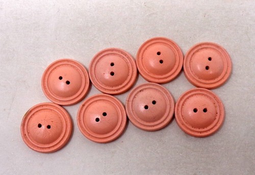 Lot boutons anciens bois - boutons,