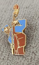 Music pins, double bass player. Demons and Wonders 