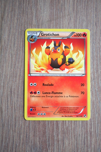 Carte pokémon grotichon - ,