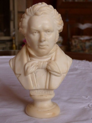 Statuette buste schubert - buste,