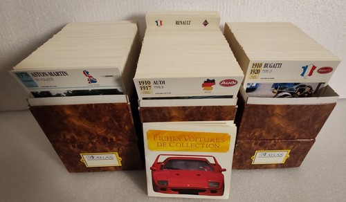 Collection fiches voitures - fiches,