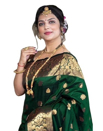 Sari banarasi semi soie - en, semi-soie